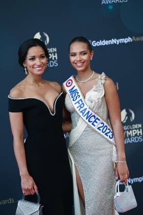62eme Festival de television de Monte Carlo 2023 - Ceremonie de cloture - Cindy Fabre , Miss France 202 Indira Ampiot 293707 2023-06-20  Copyright: xLionelxGuericolas MPPx STAR_293707_051
