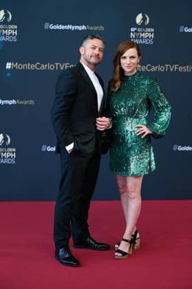 62eme Festival de television de Monte Carlo 2023 - Ceremonie de cloture - Warren Brown , Faye Marsay 293707 2023-06-20  Copyright: xLionelxGuericolas MPPx STAR_293707_057