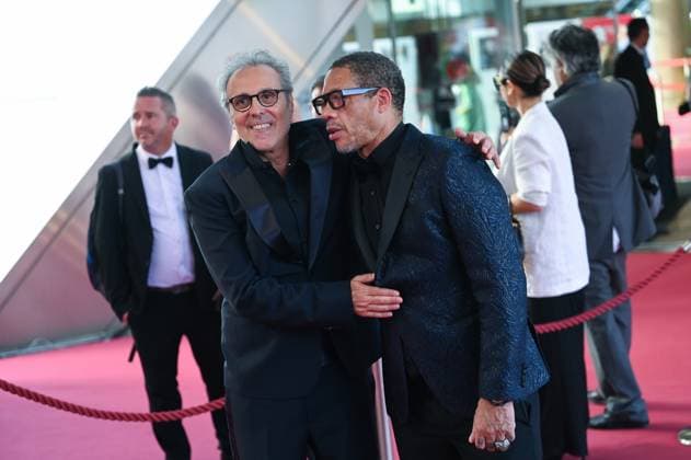 62eme Festival de television de Monte Carlo 2023 - Ceremonie de cloture - Gilbert Melki , Joey Starr 293707 2023-06-20  Copyright: xLionelxGuericolas MPPx STAR_293707_146
