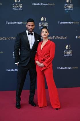 62eme Festival de television de Monte Carlo 2023 - Ceremonie de cloture - Ricky Whittle , Lena Situations 293707 2023-06-20  Copyright: xLionelxGuericolas MPPx STAR_293707_218