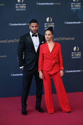 62eme Festival de television de Monte Carlo 2023 - Ceremonie de cloture - Ricky Whittle , Lena Situations 293707 2023-06-20  Copyright: xLionelxGuericolas MPPx STAR_293707_221