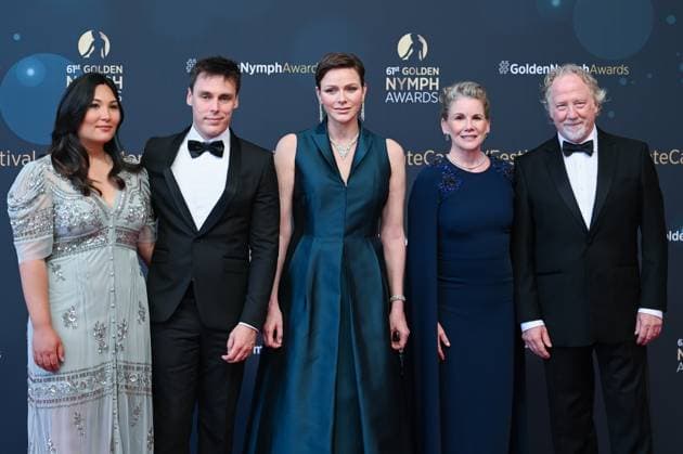 62eme Festival de television de Monte Carlo 2023 - Ceremonie de cloture - Marie Ducruet, Louis Ducruet, Princesse Charlene de Monaco, Melissa Gilbert , Timothy Busfield 293707 2023-06-20  Copyright: xLionelxGuericolas MPPx STAR_293707_310