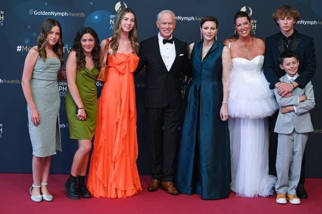 62eme Festival de television de Monte Carlo 2023 - Ceremonie de cloture - Princesse Charlene de Monaco , Neal Mcdonough et sa famille 293707 2023-06-20  Copyright: xLionelxGuericolas MPPx STAR_293707_327