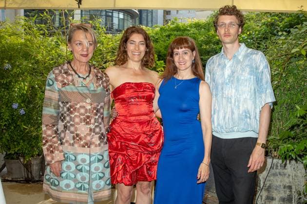 Announcement of the nominees German Acting Award 2023 Harriet Kracht, Hanna Jürgens, Elisabeth Degen and Julius Feldmeier German Acting Award 2023 Announcement of the nominees on 20 06 2023 at the Grace Restaurant of the Hotel Zoo in Berlin. Copyright: xEventpressxKochanx