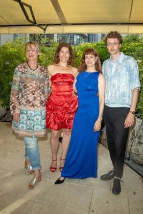 Announcement of the nominees German Acting Award 2023 Harriet Kracht, Hanna Jürgens, Elisabeth Degen and Julius Feldmeier German Acting Award 2023 Announcement of the nominees on 20 06 2023 at the Grace Restaurant of the Hotel Zoo in Berlin. Copyright: xEventpressxKochanx