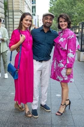 Announcement of the nominees German Acting Award 2023 Sarah Alles, Murali Perumal and Yara Hoffmann German Acting Award 2023 Announcement of the nominees on 20 06 2023 at the Grace Restaurant of the Hotel Zoo in Berlin. Copyright: xEventpressxKochanx
