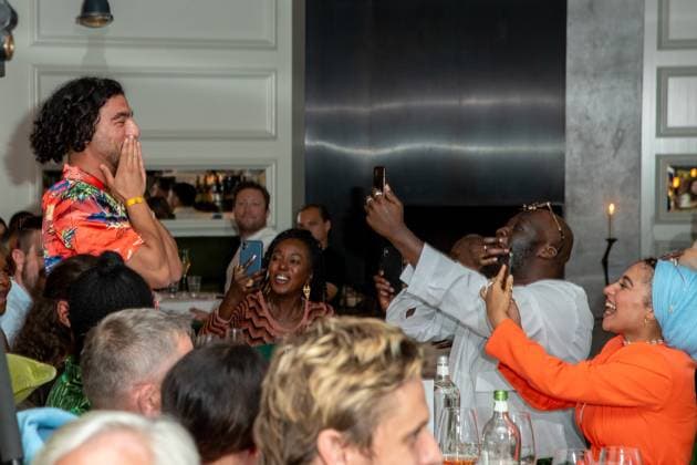 Announcement of the nominees German Acting Award 2023 Soufiane El Mesaudi German Acting Award 2023 Announcement of the nominees on 20 06 2023 at the Grace Restaurant of the Hotel Zoo in Berlin. Copyright: xEventpressxKochanx