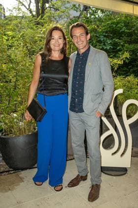 Announcement of the nominees German Acting Award 2023 Hans Werner Meyer with wife Jacqueline Macaulay German Acting Award 2023 Announcement of the nominees on 20 06 2023 at the Grace Restaurant of the Hotel Zoo in Berlin Copyright: xEventpressxKochanx