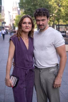 Announcement of the nominees German Acting Award 2023 Josephin Busch and Aleksandar Radenkovic German Acting Award 2023 Announcement of the nominees on 20 06 2023 at the Grace Restaurant of the Hotel Zoo in Berlin. Copyright: xEventpressxKochanx