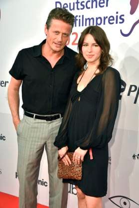 Roman Knizka with accompaniment Fee at the award ceremony of the 21 German Hearing Film Award 2023 in the capital representative office of Deutsche Telekom Berlin, 20 06 2023 Foto:xN.xKubelkax xFuturexImage