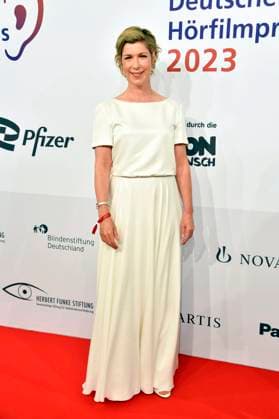 Brigitte Zeh at the award ceremony of the 21 German Hearing Film Award 2023 in the capital representative office of Deutsche Telekom Berlin, 20 06 2023 Foto:xN.xKubelkax xFuturexImage