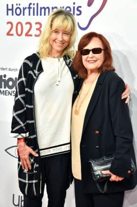 Brigitte Grothum with daughter Debora Weigert at the presentation of the 21 German Hearing Film Award 2023 at Deutsche Telekoms Berlin Representative Office, 20 06 2023 Foto:xN.xKubelkax xFuturexImage