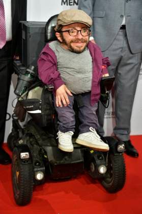 Raul Krauthausen at the award ceremony of the 21 German Hearing Film Award 2023 in the capital representative office of Deutsche Telekom Berlin, 20 06 2023 Foto:xN.xKubelkax xFuturexImage