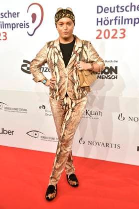 Julian F M Stoeckel at the award ceremony of the 21 German Hearing Film Award 2023 in the capital representative office of Deutsche Telekom Berlin, 20 06 2023 Foto:xN.xKubelkax xFuturexImage