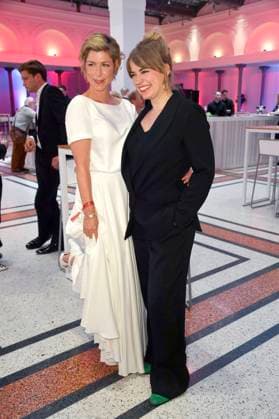Brigitte Zeh and Merle Collet at the award ceremony of the 21 German Hearing Film Award 2023 in the capital representative office of Deutsche Telekom Berlin, 20 06 2023 Foto:xN.xKubelkax xFuturexImage