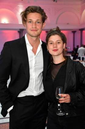 Damian Hardung and Rieke Seja at the award ceremony of the 21 German Hearing Film Award 2023 in the capital representative office of Deutsche Telekom Berlin, 20 06 2023 Foto:xN.xKubelkax xFuturexImage