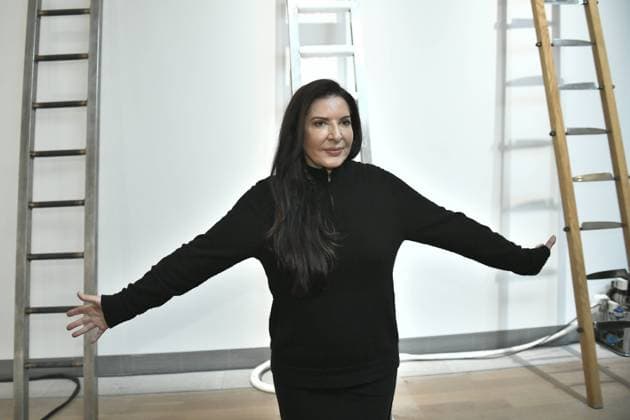 STOCKHOLM 20170216 Performance artist Marina Abramovic at the press preview of the exhibition The Cleaner at Moderna Museet in Stockholm February 16, 2017. Several of her performance pieces will be performed by especially trained artists. Stockholm Sweden x10090x *** STOCKHOLM 20170216 Performance artist Marina Abramovic at the press preview of the exhibition The Cleaner at Moderna Museet in Stockholm February 16, 2017 Several of her performance pieces will be performed by especially trained artists Stockholm Sweden x10090x  Copyright: xClaudioxBresciani TTx MARINA ABRAMOVIC