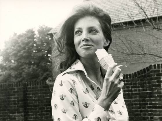 American film, television and stage actress Gayle Hunnicutt, 1980s 