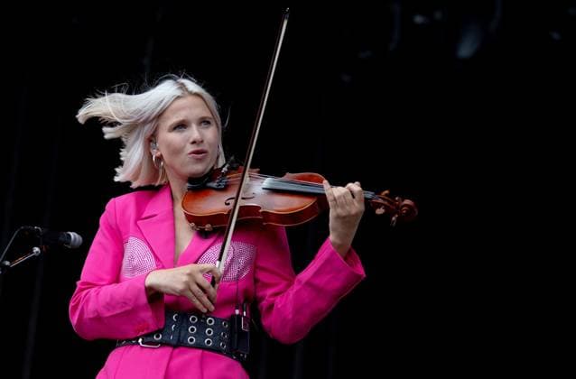 BROUWERSDAM - Son Mieux on the first day of Concert at SEA. The festival is organized every year by the Zeeland band BLOF. ANP IRIS VAN DEN BROEK netherlands out - belgium out  Copyright: xx x472201362x originalFilename: 472201362.jpg