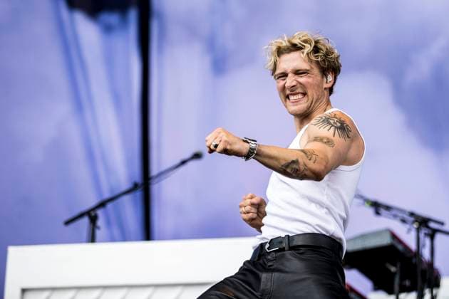 Christopher live at Tinderbox 2023, Odense, Denmark Odense, Denmark. 22nd, June 2023. The Danish pop singer and songwriter Christopher performs a live concert during the Danish music festival Tinderbox 2023 in Odense. Odense Denmark  Copyright: xGonzalesxPhoto LassexLagonix