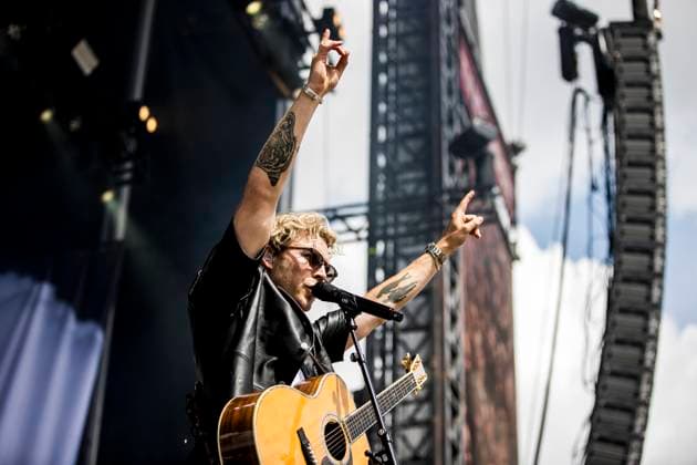 Christopher live at Tinderbox 2023, Odense, Denmark Odense, Denmark. 22nd, June 2023. The Danish pop singer and songwriter Christopher performs a live concert during the Danish music festival Tinderbox 2023 in Odense. Odense Denmark  Copyright: xGonzalesxPhoto LassexLagonix