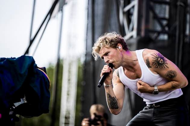 Christopher live at Tinderbox 2023, Odense, Denmark Odense, Denmark. 22nd, June 2023. The Danish pop singer and songwriter Christopher performs a live concert during the Danish music festival Tinderbox 2023 in Odense. Odense Denmark  Copyright: xGonzalesxPhoto LassexLagonix