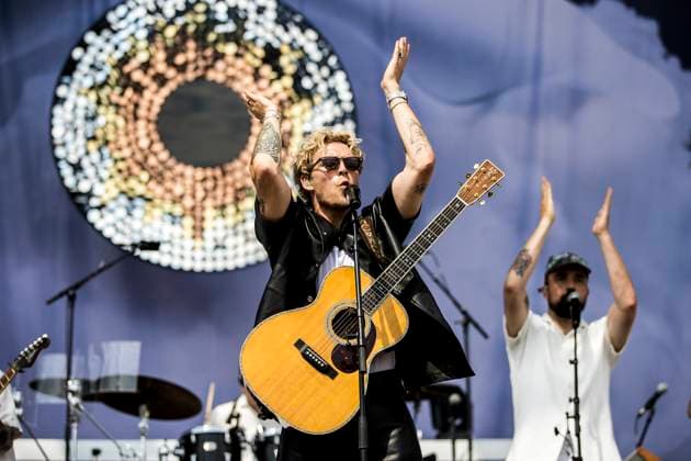 Christopher live at Tinderbox 2023, Odense, Denmark Odense, Denmark. 22nd, June 2023. The Danish pop singer and songwriter Christopher performs a live concert during the Danish music festival Tinderbox 2023 in Odense. Odense Denmark  Copyright: xGonzalesxPhoto LassexLagonix