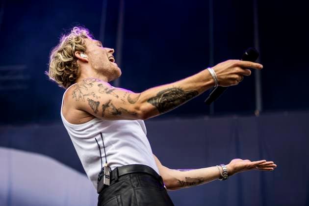 Christopher live at Tinderbox 2023, Odense, Denmark Odense, Denmark. 22nd, June 2023. The Danish pop singer and songwriter Christopher performs a live concert during the Danish music festival Tinderbox 2023 in Odense. Odense Denmark  Copyright: xGonzalesxPhoto LassexLagonix