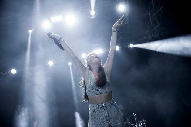 Mimi Webb live at Tinderbox 2023, Odense, Denmark Odense, Denmark. 22nd, June 2023. The British singer Mimi Webb performs a live concert during the Danish music festival Tinderbox 2023 in Odense. Odense Denmark  Copyright: xGonzalesxPhoto LassexLagonix
