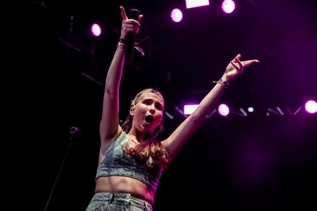 Mimi Webb live at Tinderbox 2023, Odense, Denmark Odense, Denmark. 22nd, June 2023. The British singer Mimi Webb performs a live concert during the Danish music festival Tinderbox 2023 in Odense. Odense Denmark  Copyright: xGonzalesxPhoto LassexLagonix