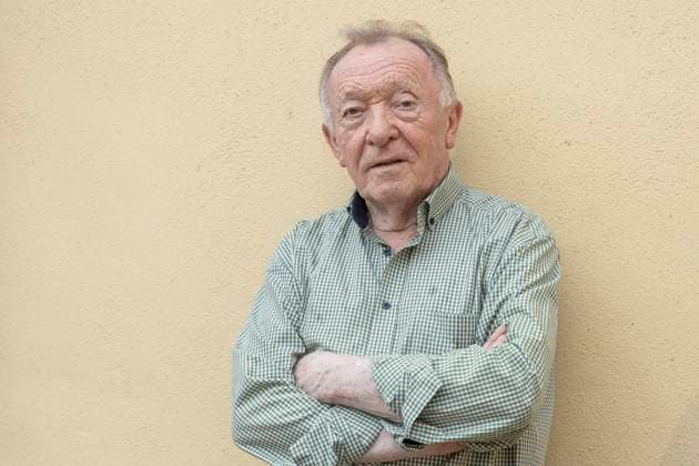 Der deutsche Schauspieler, Regisseur und Theaterintendant Peter Sodann (geb. 1.Juni 1936 in Meißen. Er wurde unter anderem bekannt für seine Rolle als Tatort-Kommissar Bruno Ehrlicher, den er zwischen 1992 und 2007 spielte. Aufgenommen in der Peter-Sodann-Bibliothek Staucha. Exklusiv- *** The German actor, director and theater director Peter Sodann born June 1, 1936 in Meissen He became known among other things for his role as Tatort Commissioner Bruno Ehrlicher, which he played between 1992 and 2007 Recorded in the Peter Sodann Library Staucha Exclusive