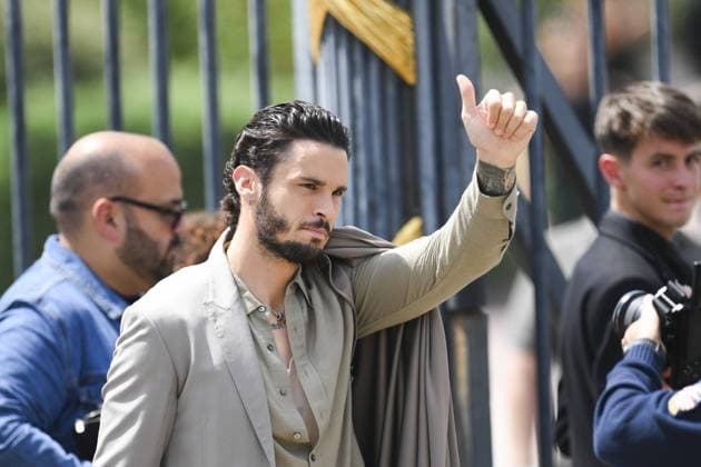 Entertainment Bilder des Tages Baptiste Giabiconi CELEBRITES : Arrivees au defile Dior Homme - Paris - 23 06 2023 JBAutissier Panoramic 