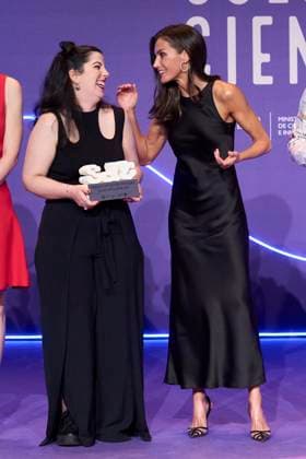 23-06-2023 Madrid Queen Letizia and Angela Varela at the national scientific monologues, Only Science, final organized by the Spanish Foundation for Science and Technology at the circle of Fine Arts in Madrid. No Spain Â  Copyright: xPPEx