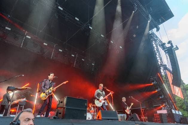 Queens of the Stone Age play Cardiff Castle on Friday June 23rd 2023 Iconic rock band Queens of the Stone Age play Cardiff Castle this Friday (June 23rd). The American band are making a pitstop in Wales as part of its UK tour before heading onto Somerset to play Glastonbury festival at the weekend. This show will mark the band s first headline show in Cardiff since 2002 - 21 years ago. So it s set to be a pretty special night indeed! Photography by Hannah Meadows for, Credit:Hannah Meadows Photography Avalon  Copyright: xHannahxMeadowsxPhotographyx xAvalonx 0785027170