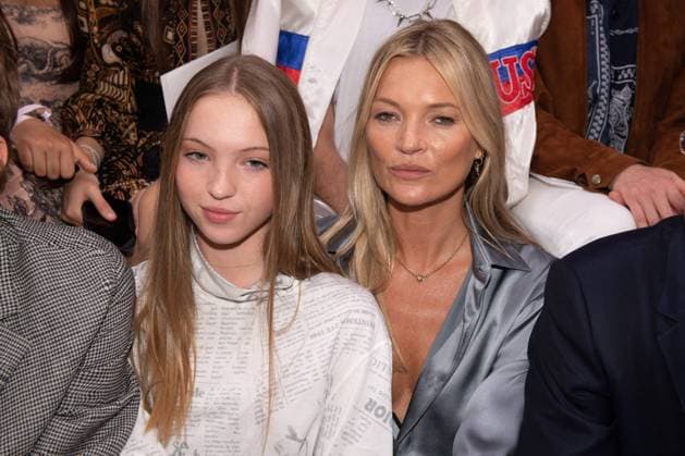 PFW Dior Frontrow LZ Lila Grace Moss Hack and Kate Moss attend the Christian Dior Menswear Spring Summer 2020 show as part of Paris Fashion Week in Paris, France on June 21, 2019. Photo of Laurent Zabulon ABACAPRESS.COM  Copyright: xZabulonxLaurent ABACAx 688756_032 ZabulonxLaurent ABACAx 688756_032