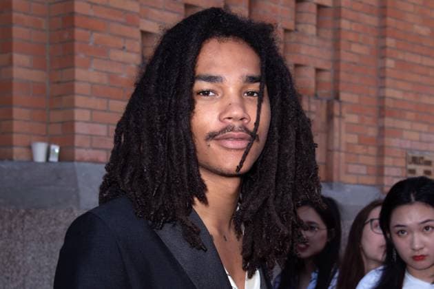 PFW Lanvin Arrivals AM Luka Sabbat attending the Lanvin Menswear Spring Summer 2020 show as part of Paris Fashion Week in Paris, France on June 23, 2019. Photo by Aurore Marechal ABACAPRESS.COM Paris Ile de France France  Copyright: xMarechalxAurore ABACAx 688901_042 MarechalxAurore ABACAx 688901_042