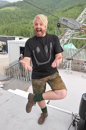 ORF Wenn die Musi spielt singer Ross Antony on the sidelines of rehearsals for the music open air Wenn die Musi spielt on 23 06 2023 in Bad Kleinkirchheim 20230623SBK0023