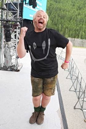 ORF Wenn die Musi spielt singer Ross Antony on the sidelines of rehearsals for the music open air Wenn die Musi spielt on 23 06 2023 in Bad Kleinkirchheim 20230623SBK0064