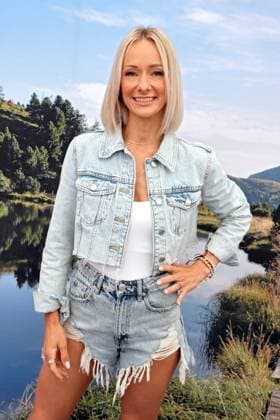 ORF Wenn die Musi spielt singer Christin Stark on the sidelines of rehearsals for the music open air Wenn die Musi spielt on 23 06 2023 in Bad Kleinkirchheim 20230623SBK0034