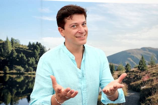 ORF Wenn die Musi spielt singer Patrizio Buanne on the sidelines of rehearsals for the music open air Wenn die Musi spielt on 23 06 2023 in Bad Kleinkirchheim 20230623SBK0044