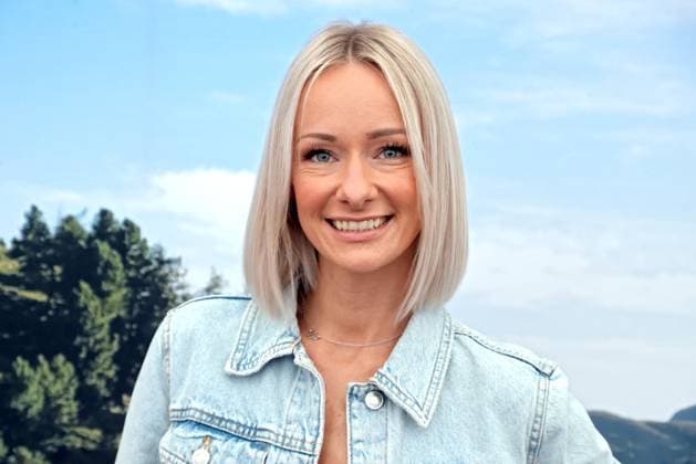 ORF Wenn die Musi spielt singer Christin Stark on the sidelines of rehearsals for the music open air Wenn die Musi spielt on 23 06 2023 in Bad Kleinkirchheim 20230623SBK0053