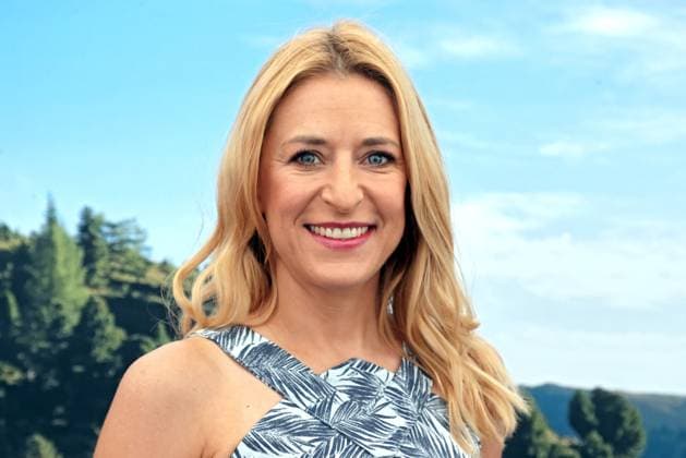 ORF Wenn die Musi spielt singer Stefanie Hertel on the sidelines of rehearsals for the music open air Wenn die Musi spielt on 23 06 2023 in Bad Kleinkirchheim 20230623SBK0016