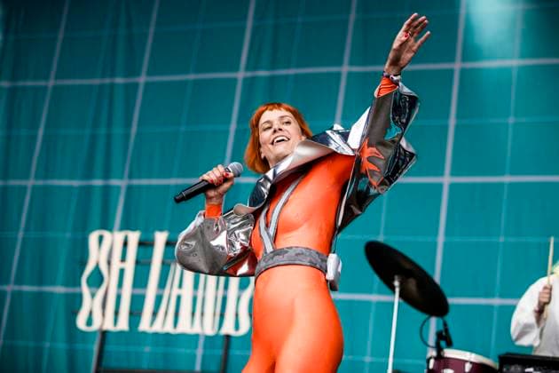 Oh Land live at Tinderbox 2023, Odense, Denmark Odense, Denmark. 24th, June 2023. The Danish singer and songwriter Oh Land performs a live concert during the Danish music festival Tinderbox 2023 in Odense. Odense Denmark  Copyright: xGonzalesxPhoto LassexLagonix