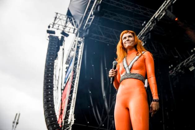 Oh Land live at Tinderbox 2023, Odense, Denmark Odense, Denmark. 24th, June 2023. The Danish singer and songwriter Oh Land performs a live concert during the Danish music festival Tinderbox 2023 in Odense. Odense Denmark  Copyright: xGonzalesxPhoto LassexLagonix