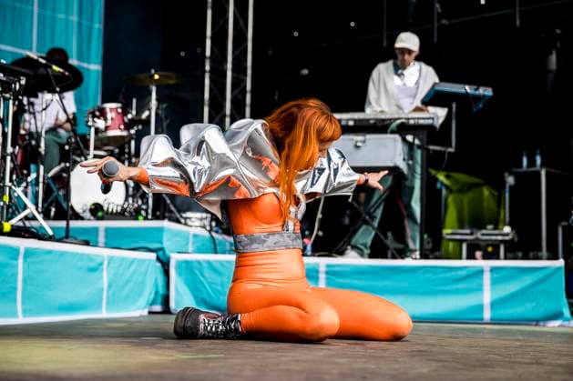 Oh Land live at Tinderbox 2023, Odense, Denmark Odense, Denmark. 24th, June 2023. The Danish singer and songwriter Oh Land performs a live concert during the Danish music festival Tinderbox 2023 in Odense. Odense Denmark  Copyright: xGonzalesxPhoto LassexLagonix