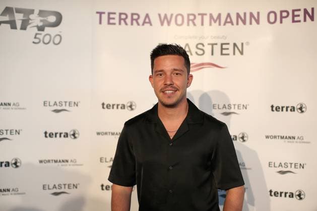 24 06 2023, Hall Westphalia , Red Carpet event as part of the 30 TERRA WORTMANN OPEN, ATP500, OWL Arena, semifinal day German singer songwriter Nico Santos North Rhine Westphalia Germany.