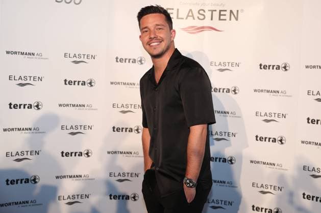 24 06 2023, Hall Westphalia , Red Carpet event as part of the 30 TERRA WORTMANN OPEN, ATP500, OWL Arena, semifinal day German singer songwriter Nico Santos North Rhine Westphalia Germany.