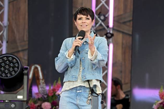 ORF Wenn die Musi spielt singer Francine Jordi during rehearsals for the music open air Wenn die Musi spielt on 23 06 2023 in Bad Kleinkirchheim 20230623SBK0383