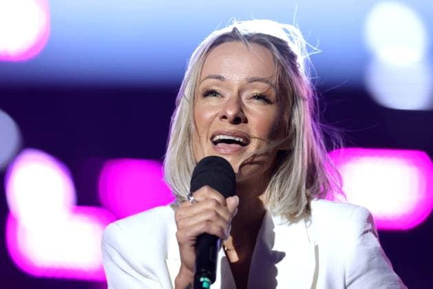 ORF Wenn die Musi spielt singer Christin Stark during rehearsals for the music open air Wenn die Musi spielt on 23 06 2023 in Bad Kleinkirchheim 20230623SBK0135