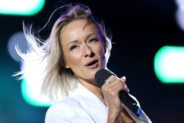ORF Wenn die Musi spielt singer Christin Stark during rehearsals for the music open air Wenn die Musi spielt on 23 06 2023 in Bad Kleinkirchheim 20230623SBK0136